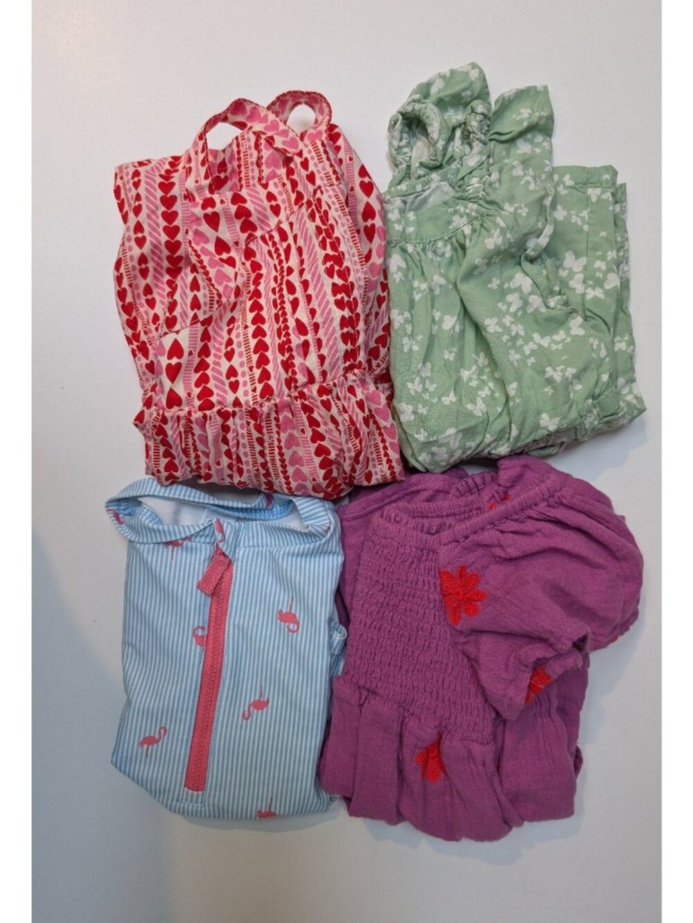 2T Girls Clothes Bundle Swimsuit Dresses Cat & Jack